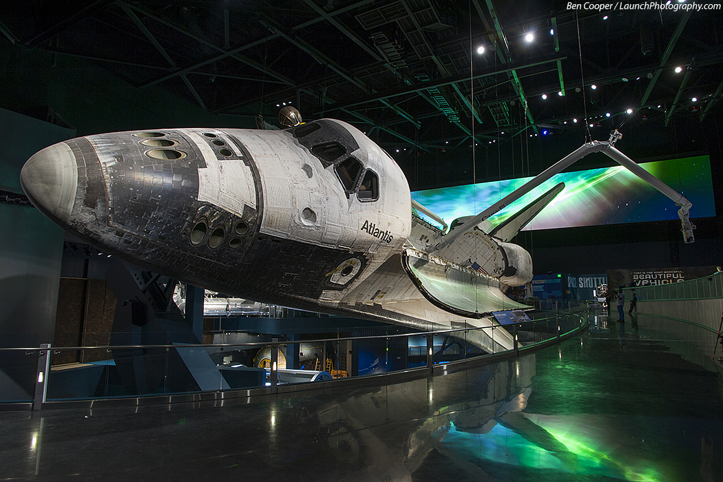 肯尼迪航天中心：亚特兰蒂斯号宇宙飞船